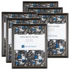 Hastings Home Picture Frame Set, 8.5 x 11 Document Frame Pack for Picture Gallery Wall with Hangers, Set of 6 176628EVM